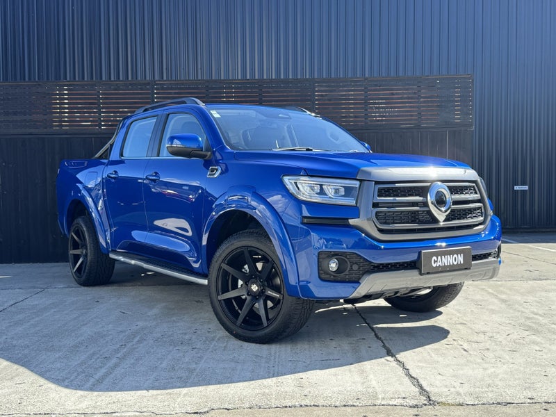2025 GWM Cannon 4x4 BLACK EDITION