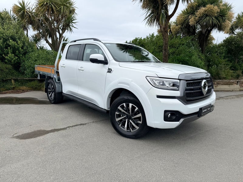 2025 GWM Cannon Ultra 2.4 4x4 - Flat deck