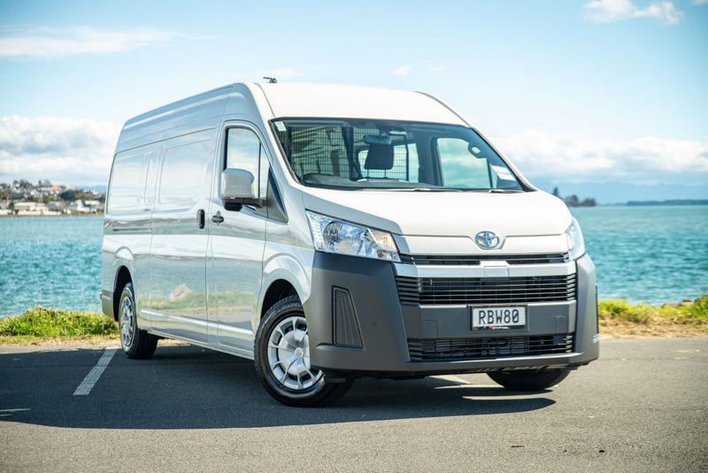 2025 Toyota Hiace ZX Panel Van with Cargo Barri...