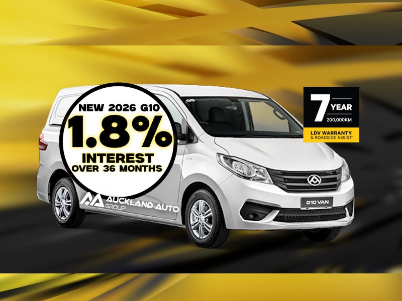 2026 LDV G10 Cargo Diesel Auto