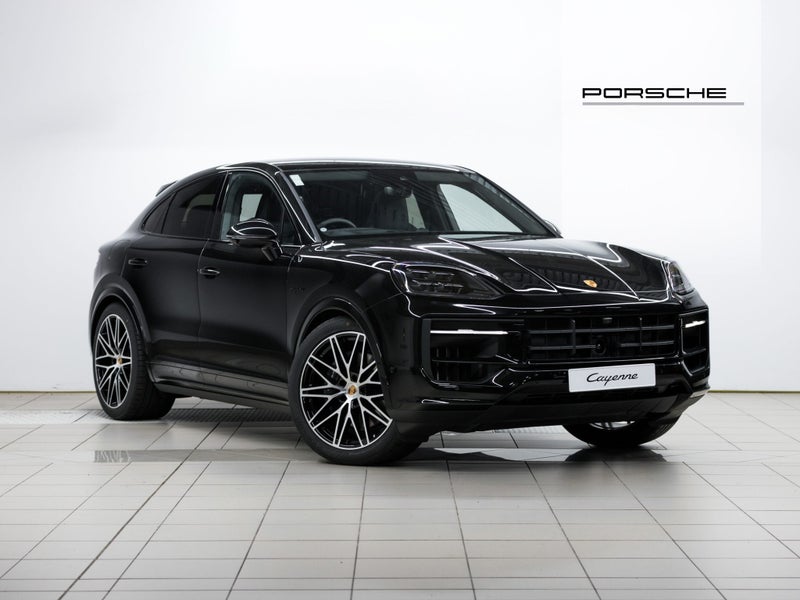 2026 Porsche Cayenne E-Hybrid Coupe Black Editi...
