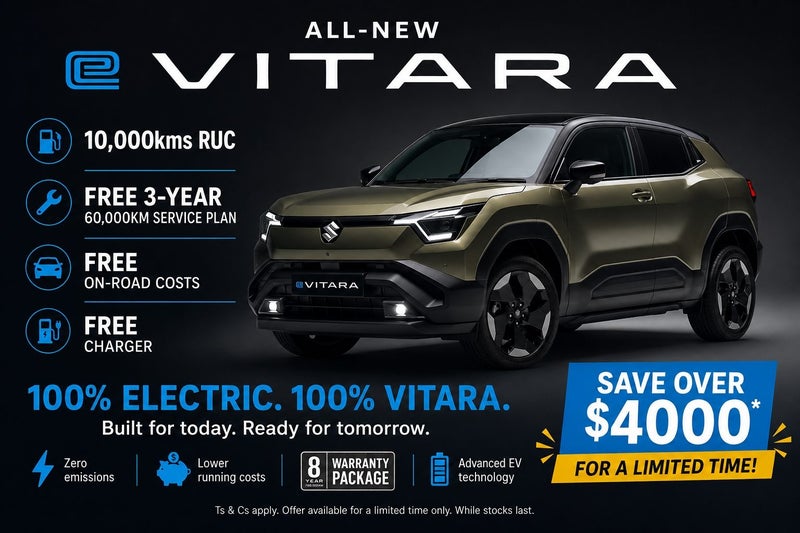 2026 Suzuki e Vitara 5 door 2wd auto EV