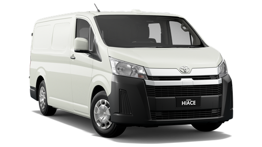 2024 Toyota HiAce Long Wheelbase Van 4 door option and rear barn doors