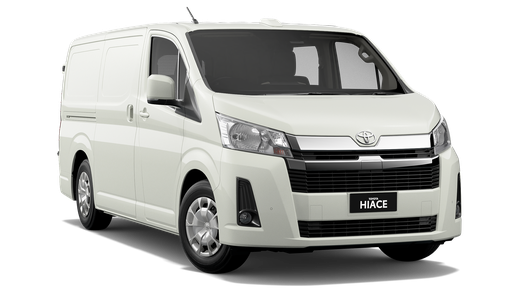 2024 Toyota HiAce Long Wheelbase Van Rear barn doors