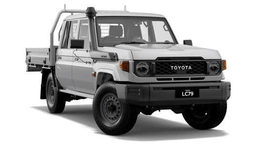 2024 Toyota LandCruiser 79 WorkMate Double-Cab Cab-Chassis Differential Locks option