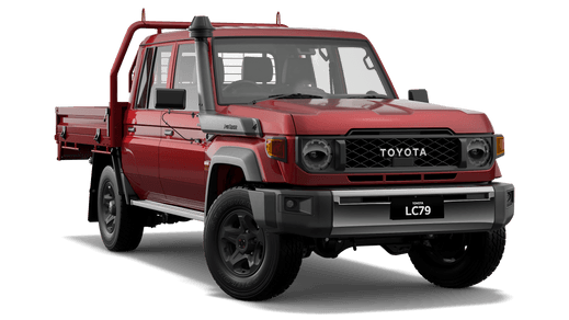 2024 Toyota LandCruiser 79 GXL Double-Cab Cab-Chassis Differential Locks option