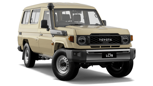 2025 Toyota LandCruiser 78 GXL Troop Carrier Differential Locks option